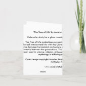 "Arbre carte pour notes de vie" par des studios (Dos)