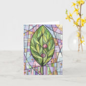 "Arbre carte pour notes de vie" par des studios (Fleur jaune)