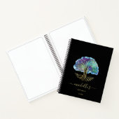 Arbre céleste de la vie Carnet de carnet de croqui (Intérieur)