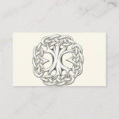 Arbre celtique de la vie Mariage Cartes de place (Dos)