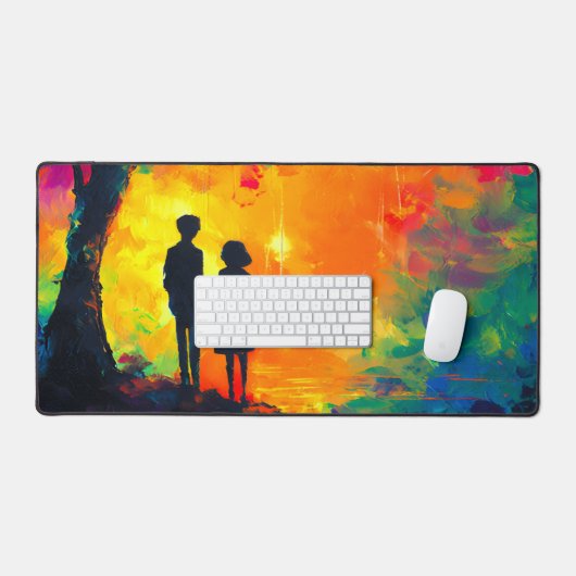 Arbre coloré d'amour (Clavier et souris)