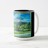 Arbre couvert de Mug paysage (Devant droit)