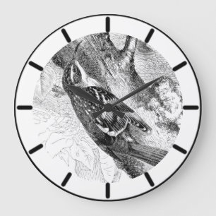 Arbre Creeper British Bird Grande horloge