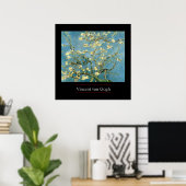 Arbre d'amande en fleurs par van Gogh Poster Impri (Bureau à domicile)