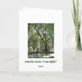 Arbre dans la carte Spring (Dos)