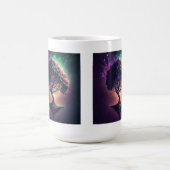 Arbre dans la Mug classique de l'espace, 15 oz (Centre)