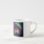 Arbre dans l'espace Espresso Mug (Droite)