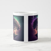 Arbre dans l'espace Jumbo Mug (Devant)