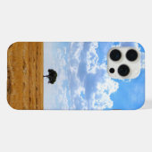 Arbre dans un champ de blé récolté (Verso Horizontal)