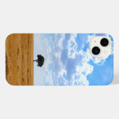 Arbre dans un champ de blé récolté (Verso Horizontal)