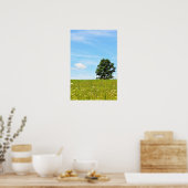 Arbre dans une affiche de campagne (Cuisine)