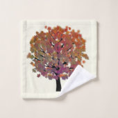 Arbre d'automne (Gant de toilette)