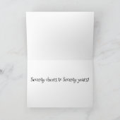 Arbre d'automne carte 70e anniversaire par Jo Imag (Intérieur)