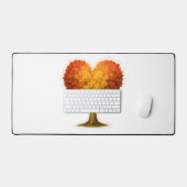 Arbre d'automne en forme de coeur (Clavier et souris)