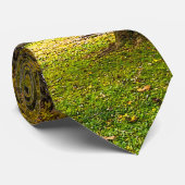 Arbre D'Automne Et Grange Cravate (Roulé)