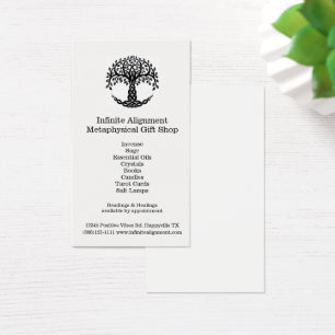 Arbre de boutique de cadeaux spirituelle verticale