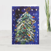 Arbre de carte de Noël (Devant)