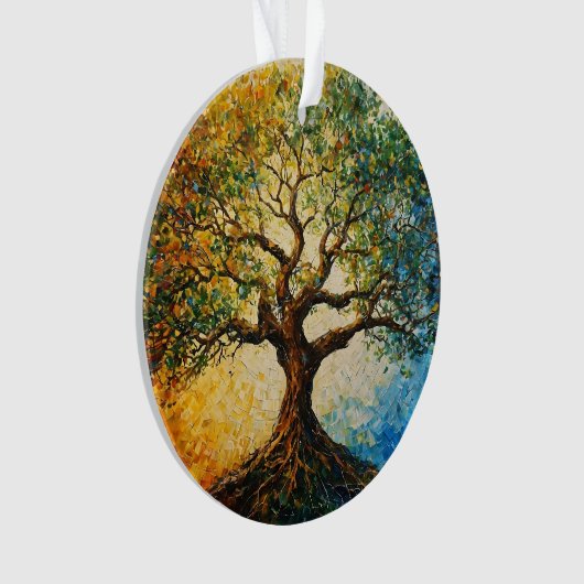 Arbre de connaissances - Peinture à l'huile (devant)