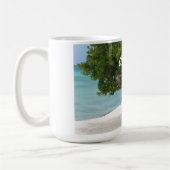 Arbre de Divi Divi dans la tasse d'Aruba (Gauche)