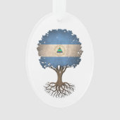Arbre de drapeau de la vie de Nicaragua (devant)