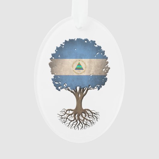 Arbre de drapeau de la vie de Nicaragua (dos)