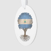 Arbre de drapeau de la vie de Nicaragua (devant)