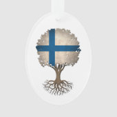 Arbre de drapeau de la vie finlandais (devant)