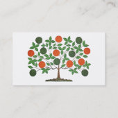 Arbre de Folkart ouvrant la carte de cartes de (Dos)