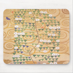 Arbre de frise de Gustav Klimt de tapis de souris