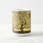 Arbre de Gustav Klimt de tasse de la vie<br><div class="desc">Arbre de Gustav Klimt de tasse de la vie. Une peinture symbolique de la phase d'or de Gustav Klimt finie en 1909. Un grand cadeau pour les fans du nouveau d'art,  le Gustav Klimt,  et la peinture symbolique.</div>