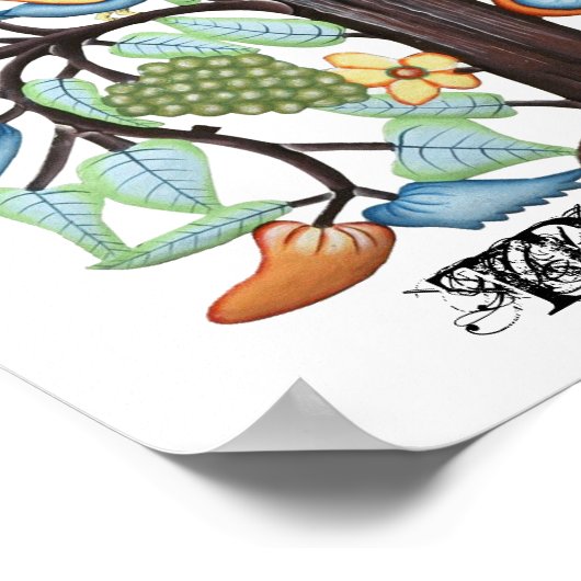 ARBRE DE LA VIE - affiche (Coin)