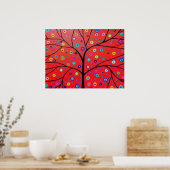 ARBRE DE LA VIE POSTER PEINTURE (Cuisine)