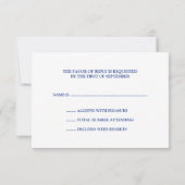 Arbre de la vie torrents Blue Bar Mitzvah RSVP (Dos)