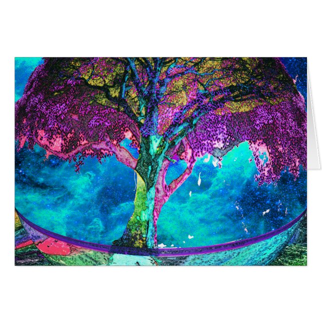 Arbre de méditation de la vie (Devant horizontal)