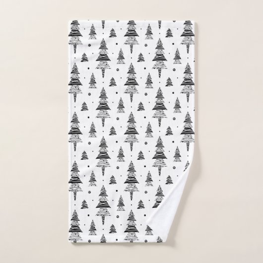 Arbre de Noël  (Serviette à main)