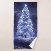 Arbre de Noël (Serviette de bain)