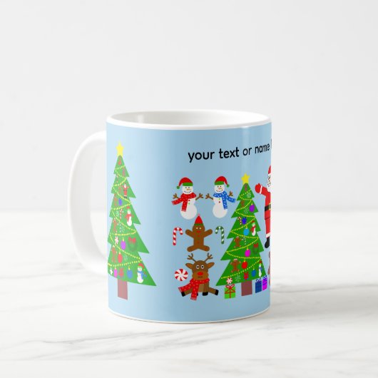 Arbre de Noël #1 Mug (Devant gauche)