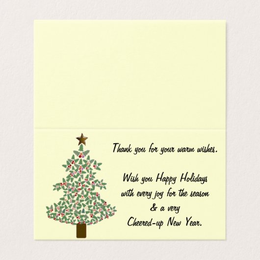 Arbre de Noël arctique (Outside Unfolded)