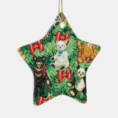 Arbre de Noël avec des ornements d'ours de (Droite)