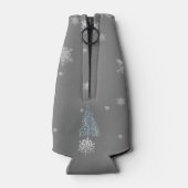 Arbre de Noël bleu et Glacière de bouteilles de sn (Dos)