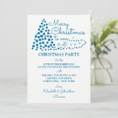 Arbre de Noël Bleu, Invitation à la fête de Noël (Debout devant)