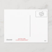 Arbre de Noël Cactus - Carte postale (Dos)