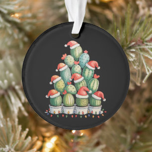 Arbre de Noël Cactus Lumières de Noël Succulent Pè