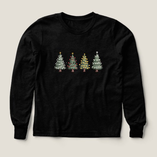 Arbre de Noël Cadeau de Fêtes Hiver (Motif recto)