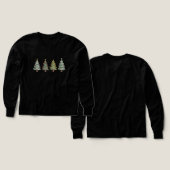 Arbre de Noël Cadeau de Fêtes Hiver (Motif recto et verso)