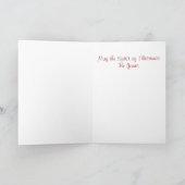 Arbre de Noël - Carte de voeux (Intérieur)