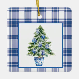 Arbre de Noël Chinoiserie Ornements Céramique