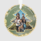 Arbre de Noël de grande famille personnalisée enca (dos)
