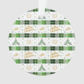 Arbre de Noël de l'avocat - Scales de justice (devant)