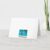 Arbre de Noël de Palm Springs dans la carte de (Dos)